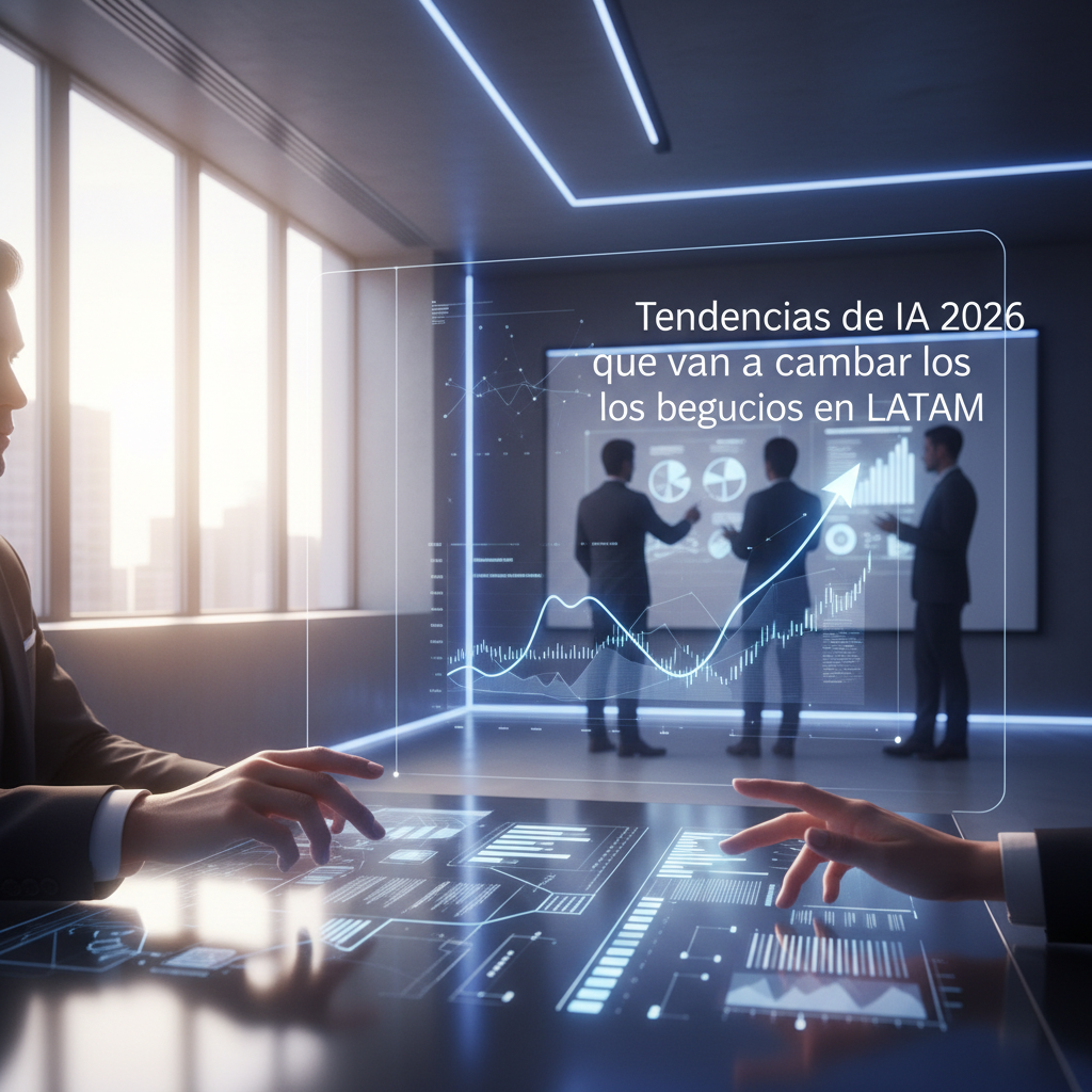 Imagen ilustrativa: Tendencias de IA 2026 que van a cambiar los negocios en LATAM