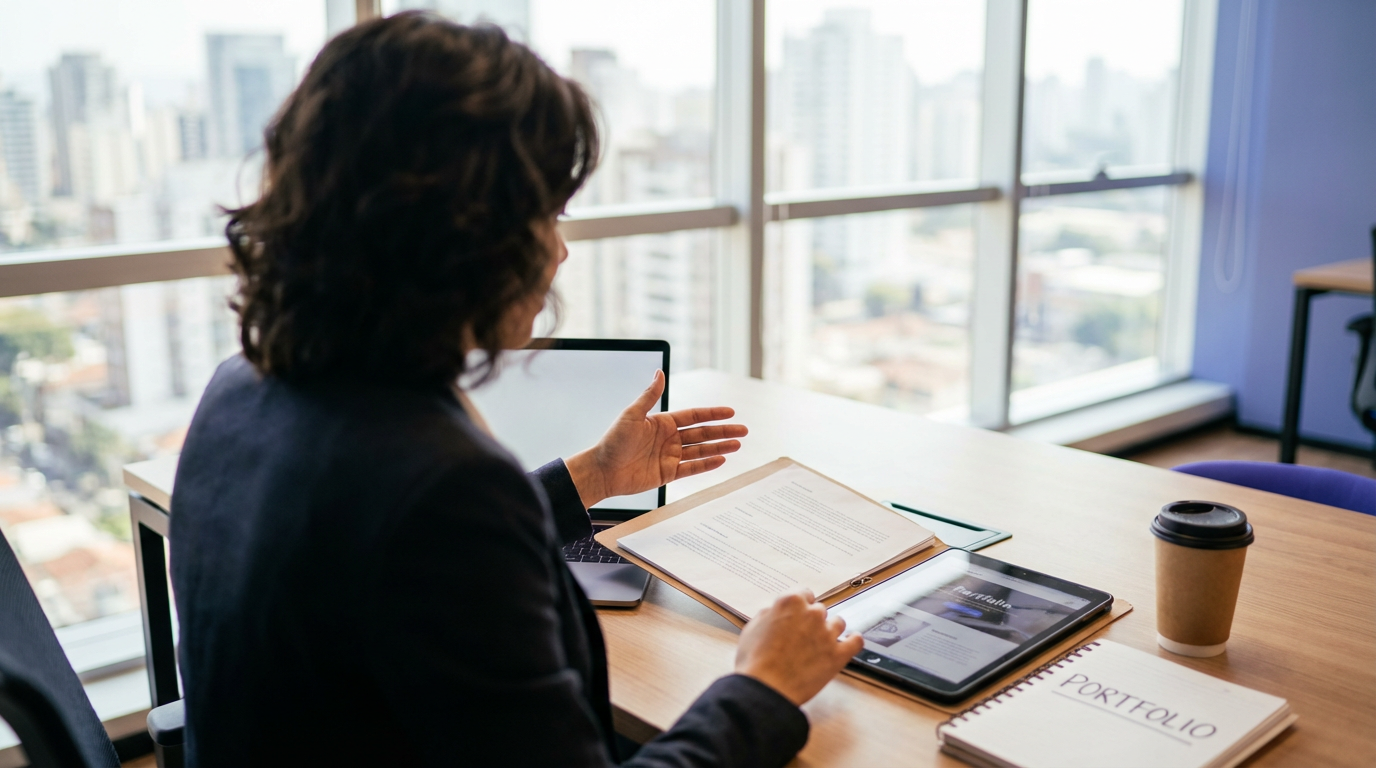 Imagen ilustrativa: Portfolio que consigue entrevistas: qué mostrar y cómo contarlo